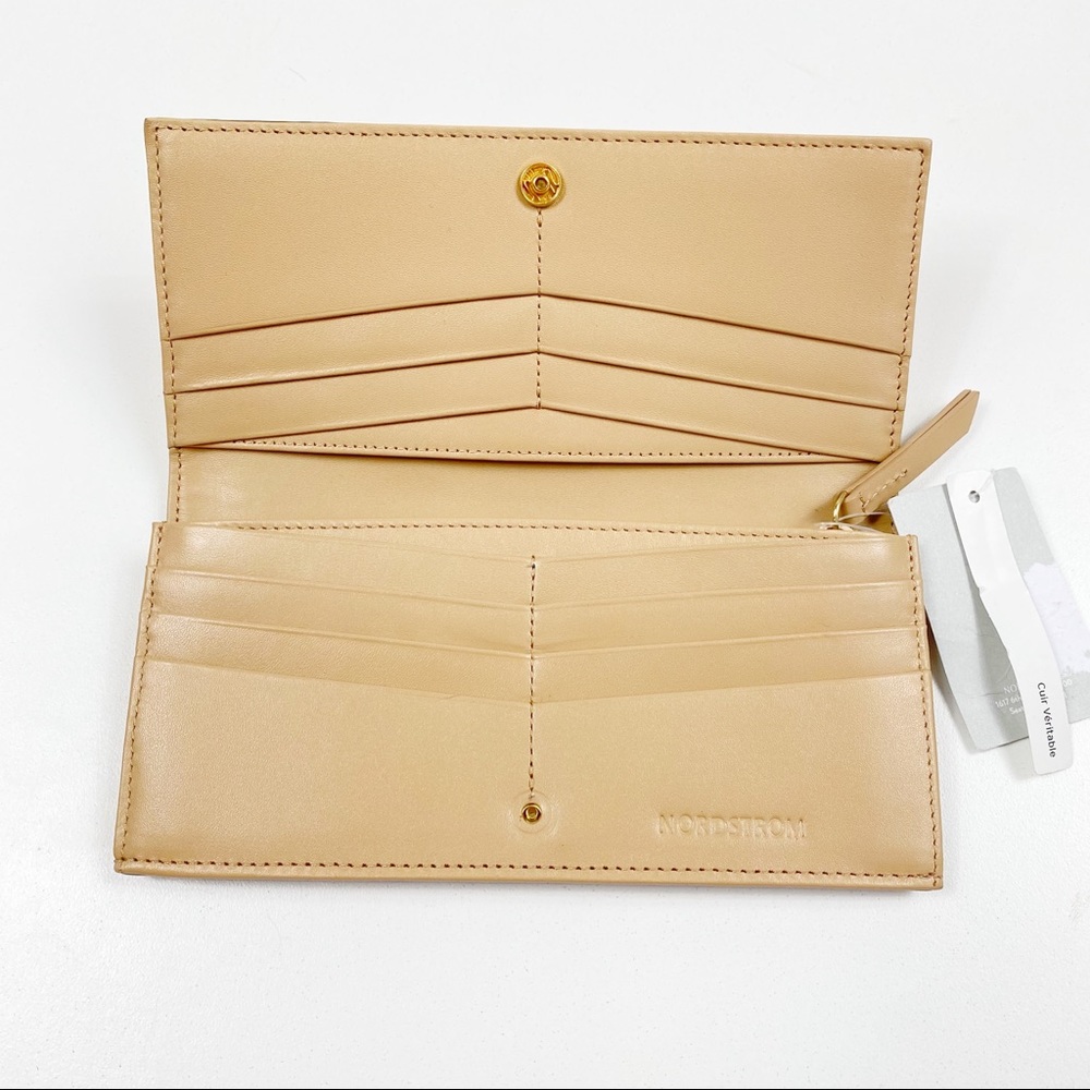 NORDSTROM Leather Card Holder Wallet SOLD - Picture 3 of 5